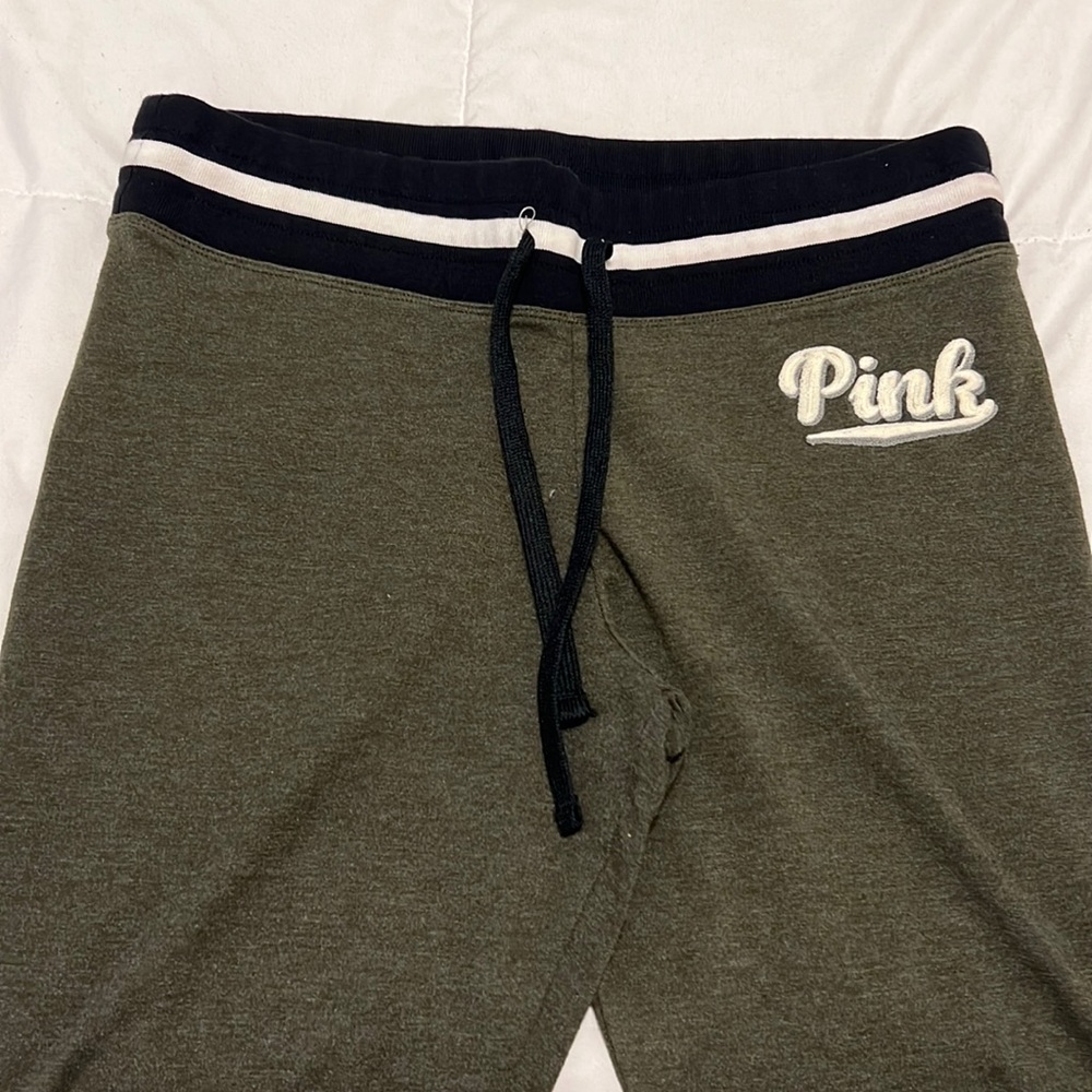 Pink yoga pants